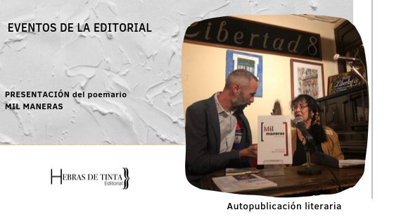 Editorial de autopublicacion Hebras de Tinta. Lola Dean